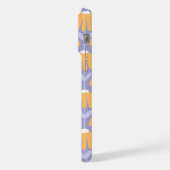 Small Monogram Letter Heather Blue Vintage Floral (Côté gauche)