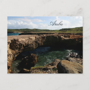 Small natural bridge in Aruba Briefkaart