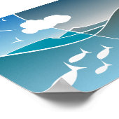 Small Pro-Ocean Anti-Littering Poster (Hoek)