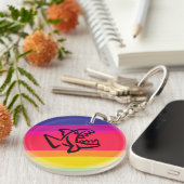 small shark sleutelhanger (Voorkant Rechts)