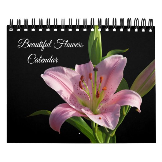Small Size Beautiful Flowers Calendar Kalender (Hoes)