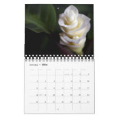 Small Size Exotic Flowers Calendar Kalender (Jan 2026)