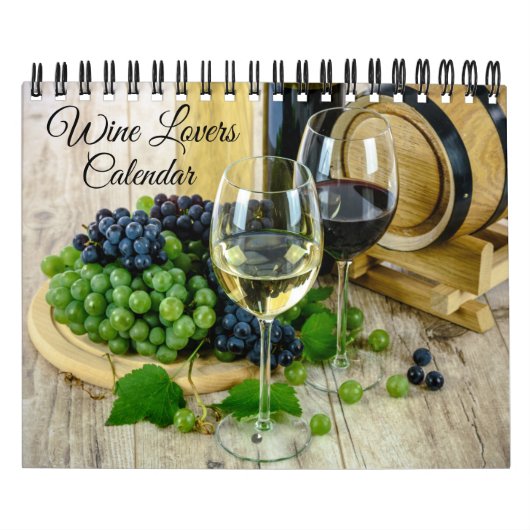 Small Size Wine Lovers Calendar Kalender (Hoes)