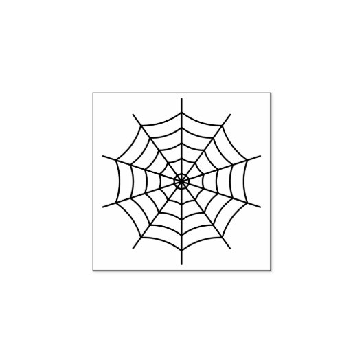 Small Spider Web Art Stempel (Afrduk)