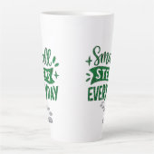 Small Steps Everyday Inspirational Latte Mug (Devant)