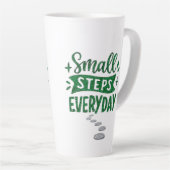 Small Steps Everyday Inspirational Latte Mug Mok (Rechterhoek)