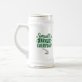 Small Steps Everyday Inspirational Mug Bierpul