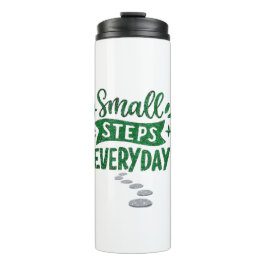 Small Steps Everyday Motivational Thermal Bottle Thermosbeker