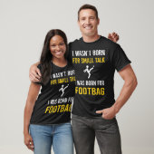 Small Talk Footbag Hacky Sack Sacker T-shirt (Unisex)