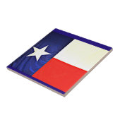 Small Texas Flag Ceramic Tile Tegeltje (Zijkant)