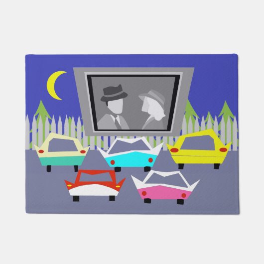 Small Town Drive-In Movie Deat Deurmat (Voorkant)