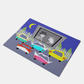 Small Town Drive-In Movie Deat Deurmat (Schuin)