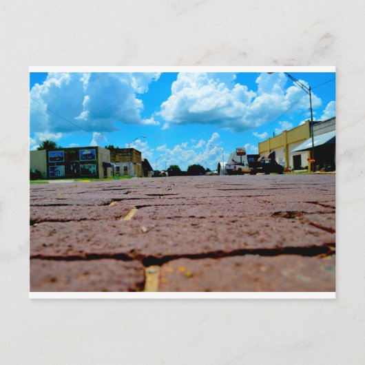 Small Town Main Street Briefkaart (Voorkant)