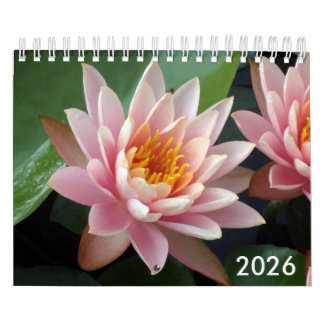 Small Water Lilies Calendar 2026 Kalender
