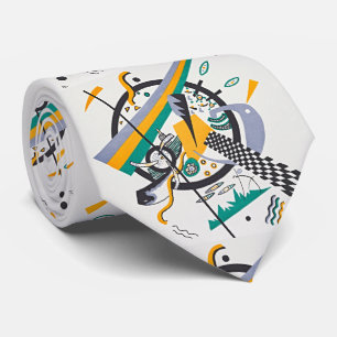 Small Worlds IV door Wassily Kandinsky Stropdas