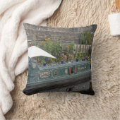 Smalle boot en bloementuin kussen (Deken)