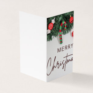 smalle kerstkaarten voor kerst kaart