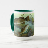 Smallmouth bass mok (Voorkant links)