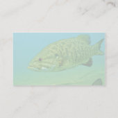 Smallmouth Bass Visitekaartje (Achterkant)