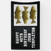 Smallmouth Bass Vist Cool Mannen Spandoek (Verticaal)