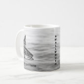 Smallmouth Bass Vist Koffiemok (Voorkant links)