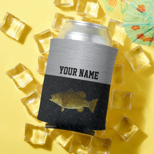 Smallmouth Bass Vist naam robuust Blikjeskoeler (Insitu Zomer)