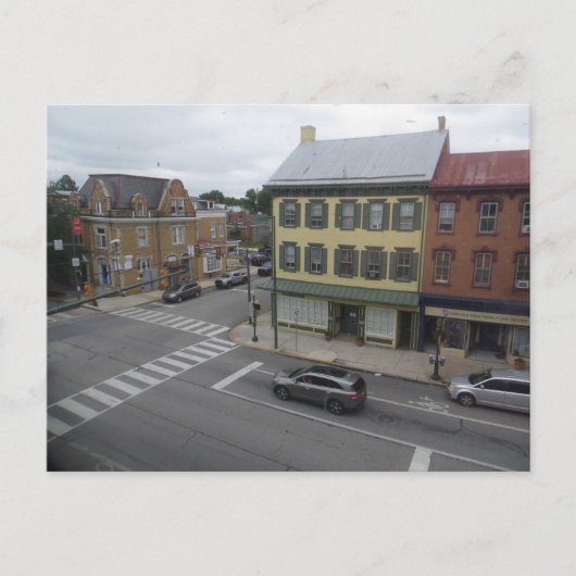 Smalltown Pennsylvania Briefkaart (Voorkant)