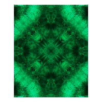 Smaragd Energie Mandala Fractale Kunst