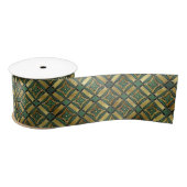 Smaragd & Gouden Art Deco Lint (Spoel)