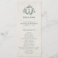 Smaragd groen botanische bruiloft