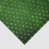 Smaragd Groen Glimmer Grunge Diamond Tissuepapier (Detail)