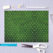 Smaragd Groen Glimmer Grunge Diamond Tissuepapier (Craft)