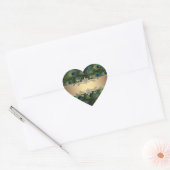 Smaragd Groen Goud Elegante Peacock Stickers (Envelop)