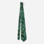 Smaragd Groen Goud Glitter Sparkly Stropdas (Achterkant)