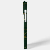 Smaragd Groen Marmer Goud Glitter Case-Mate iPhone Case (Achterkant / Links)