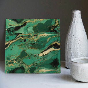 Smaragd Groene Muur Decor Modern Chique Mozaïek Tegeltje