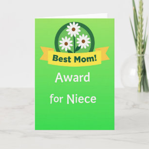 Smaragd Kaart voor Beste Niece Award