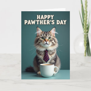 Smaragd Kat Pootjes Dag Kaart