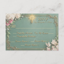 Smaragd Kruis & Rozen Tuin RSVP