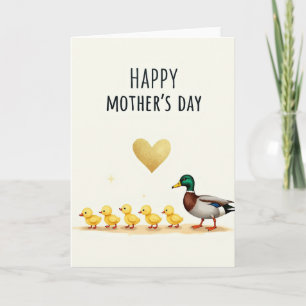 Smaragd Moedersdag Vogel Kaart