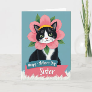 Smaragd Oog Kat Moeders Kaart