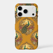 Smaragd Pauw iPhone 17 Pro Hoesje