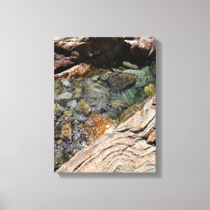 Smaragd Vijvers Muurkunst Canvas Afdruk