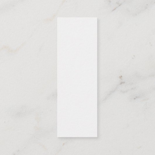 Smaragd + witte aangepaste oproepkaart contactkaartje (Achterkant)