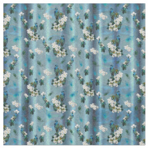 Smaragd Zijde Peacock Veren Running Print Stof