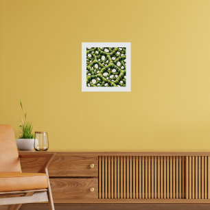 Smaragden Rooster Poster