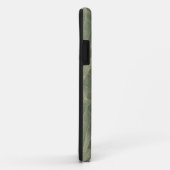 Smaragdgroen en Goud Art Deco Patroon Case-Mate iPhone Case (Achterkant/rechts)