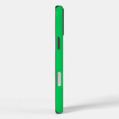 Smaragdgroen Grieks Sleutel RND Lijst Initiaal Mon Case-Mate iPhone Case (Achterkant / Rechts)