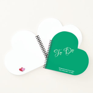 Smaragdgroen notitieboek