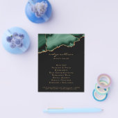 Smaragdgroene agaat flyer (Enkel)